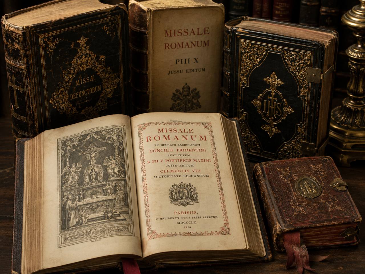 Antique Religious Books: Catholic Missals & Psalters Guide