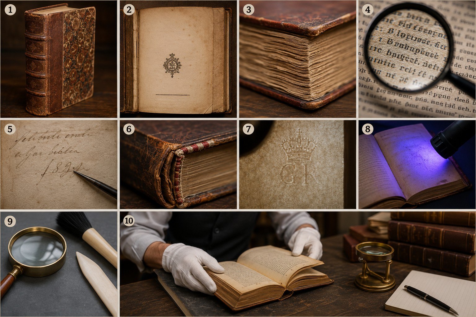 How to Authenticate an Antique Book: 6 Tests