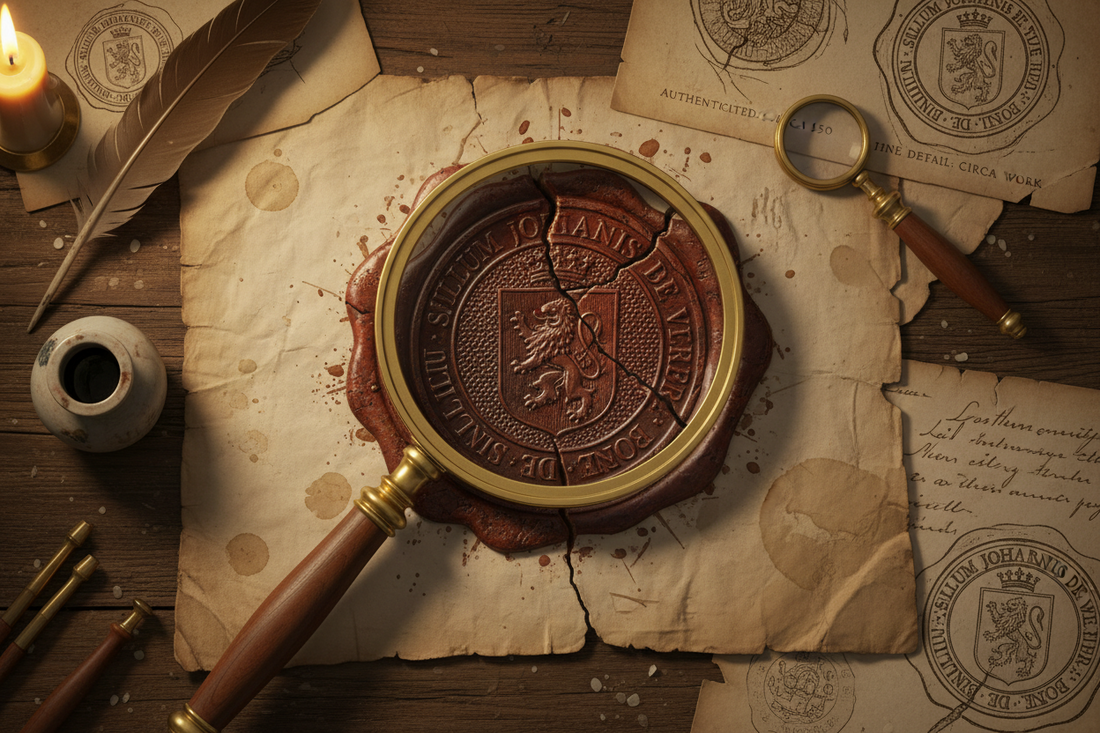 How to Tell if a Wax Seal Is Original: Identifying Authentic Medieval Seals