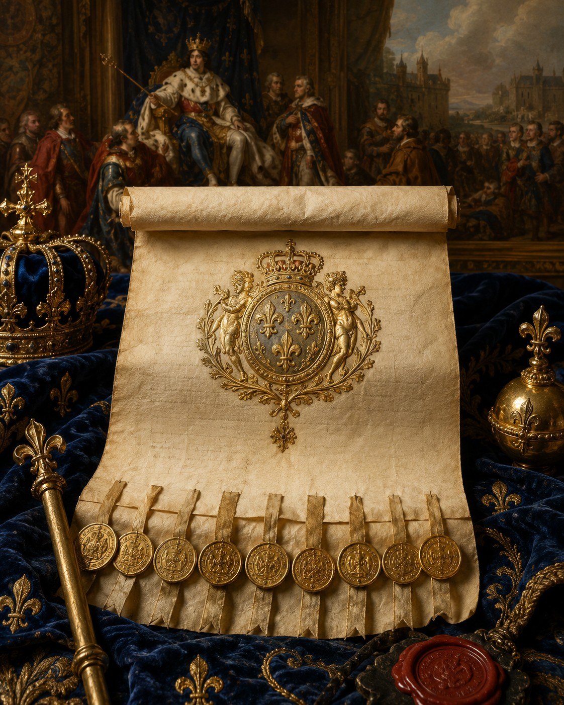 Royal Letters Patent: 500 Years of French Kings' Decrees