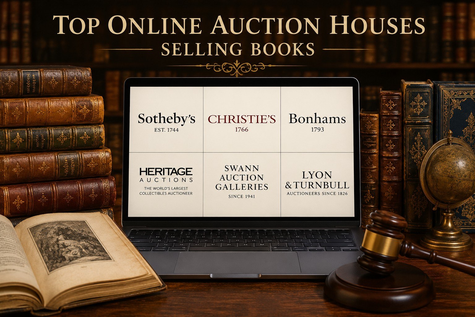 Top 10 Online Auction Houses for Rare Books 2026