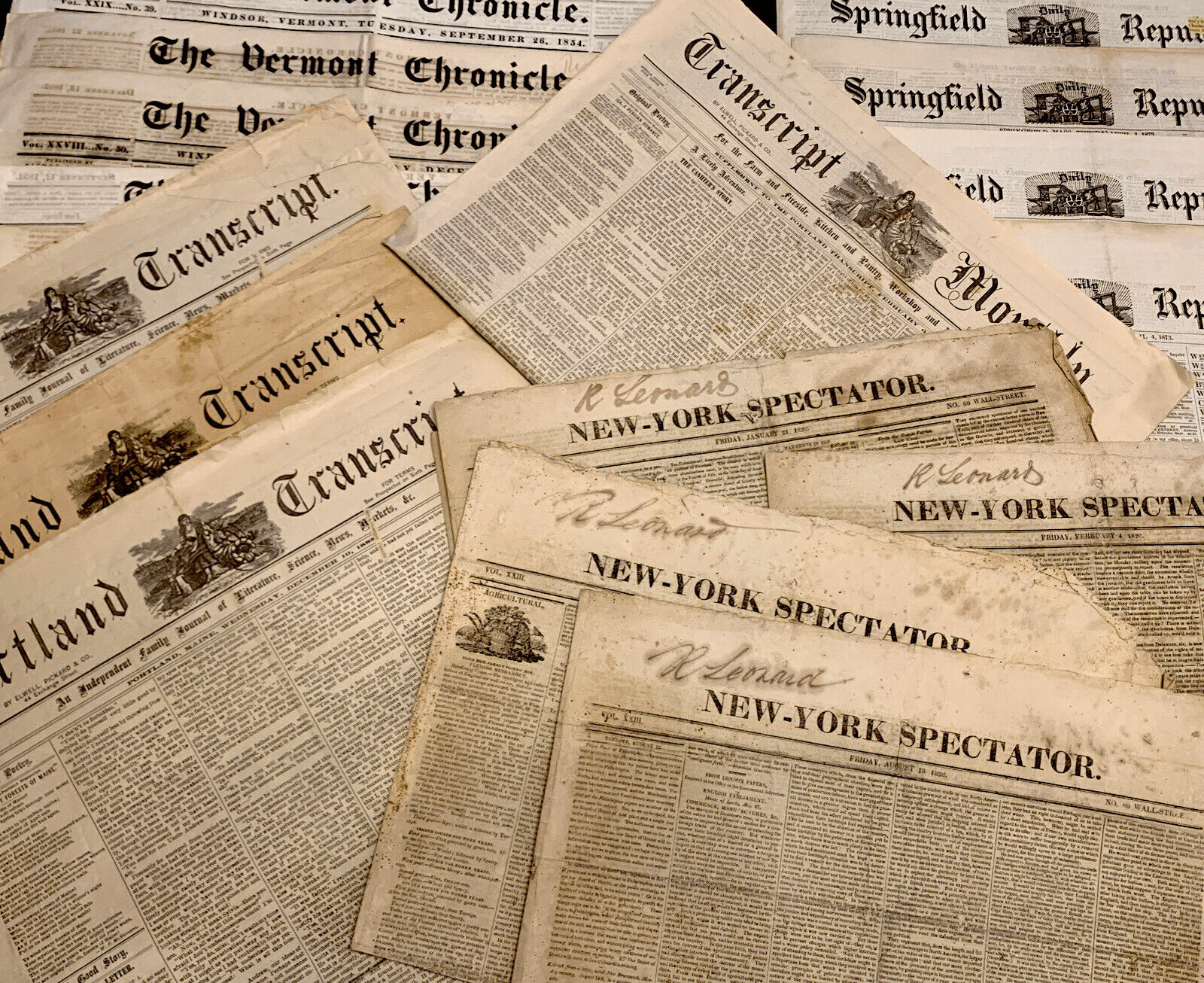 Letters, Maps & Ephemera (1600s–1800s)