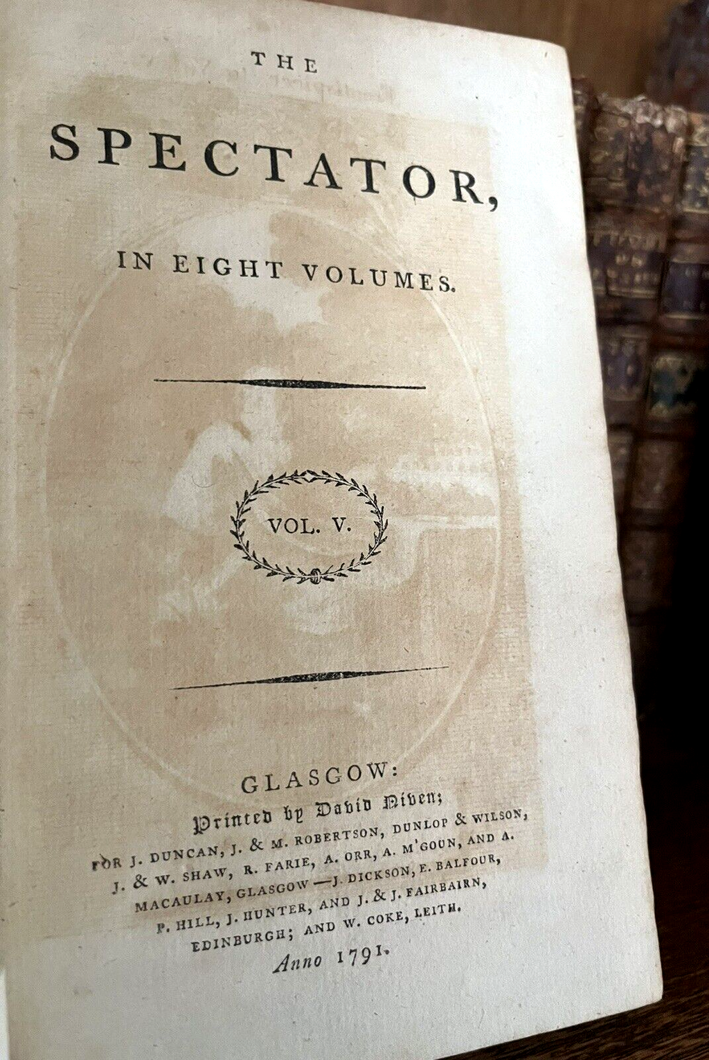 ENGLISH OLD BOOK FROM 1700s - Rare Historical Collectible Text from 18th Century