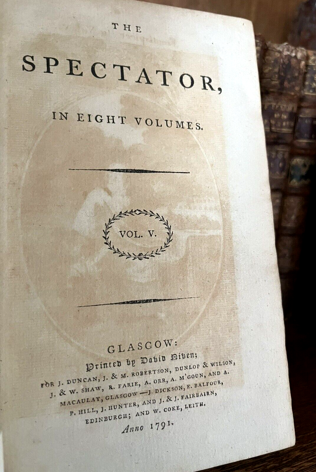 ENGLISH OLD BOOK FROM 1700s - Rare Historical Collectible Text from 18th Century