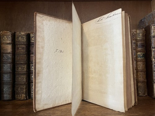 ENGLISH OLD BOOK FROM 1700s - Rare Historical Collectible Text from 18th Century