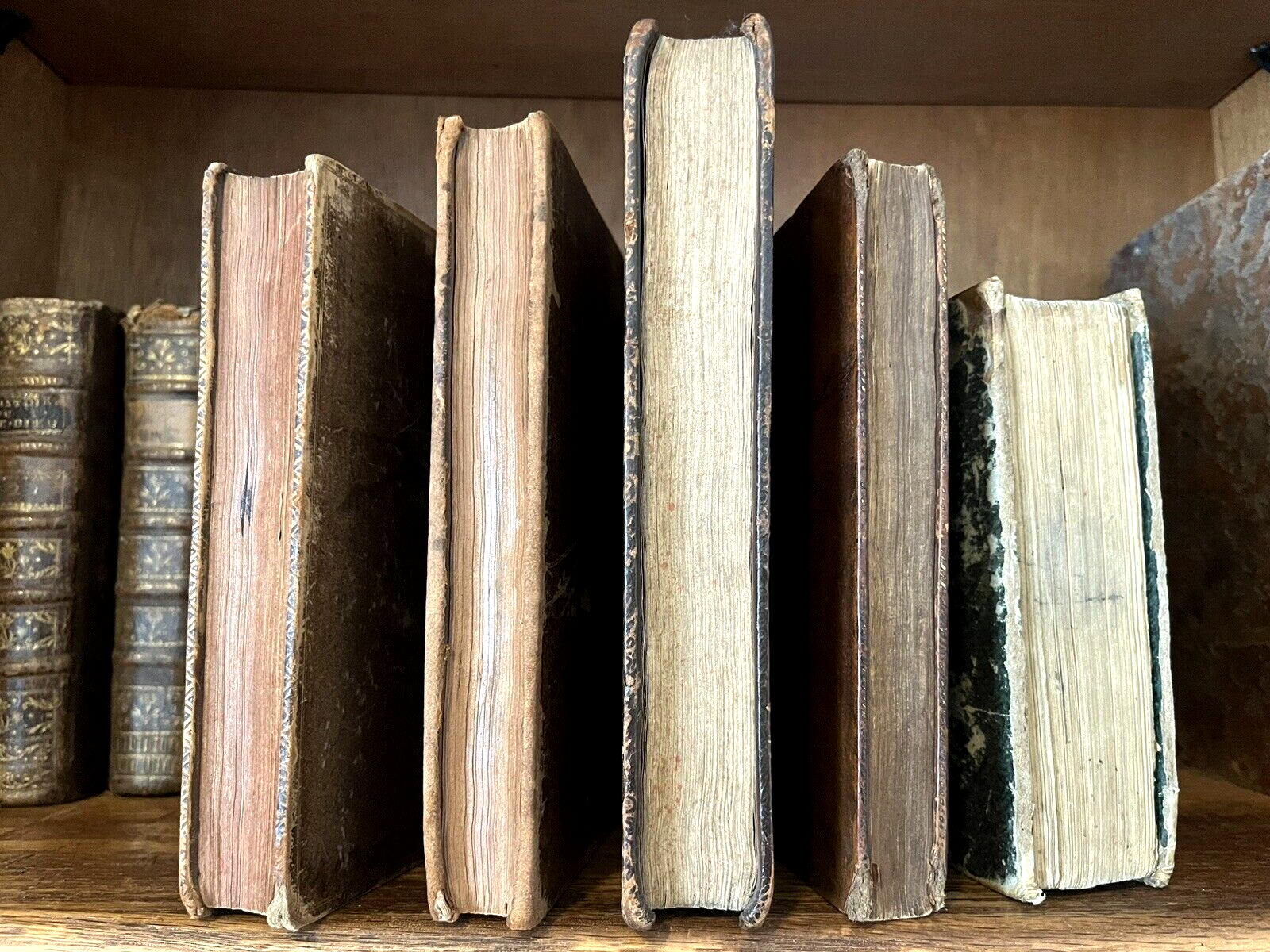 ENGLISH OLD BOOK FROM 1700s - Rare Historical Collectible Text from 18th Century