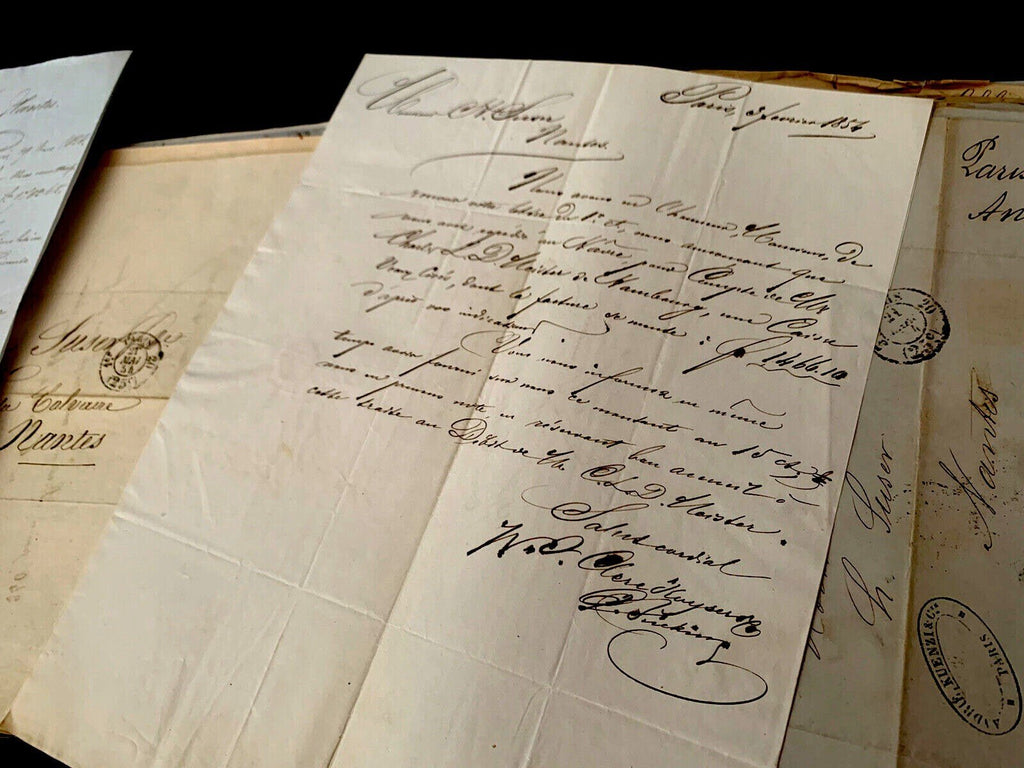 ANTIQUE LETTER 1800s | Books & Magazines > Antiquarian & Collectible | Antique Books & Manuscripts | Antique Books & Manuscripts | Rare Historical Documents Worldwide