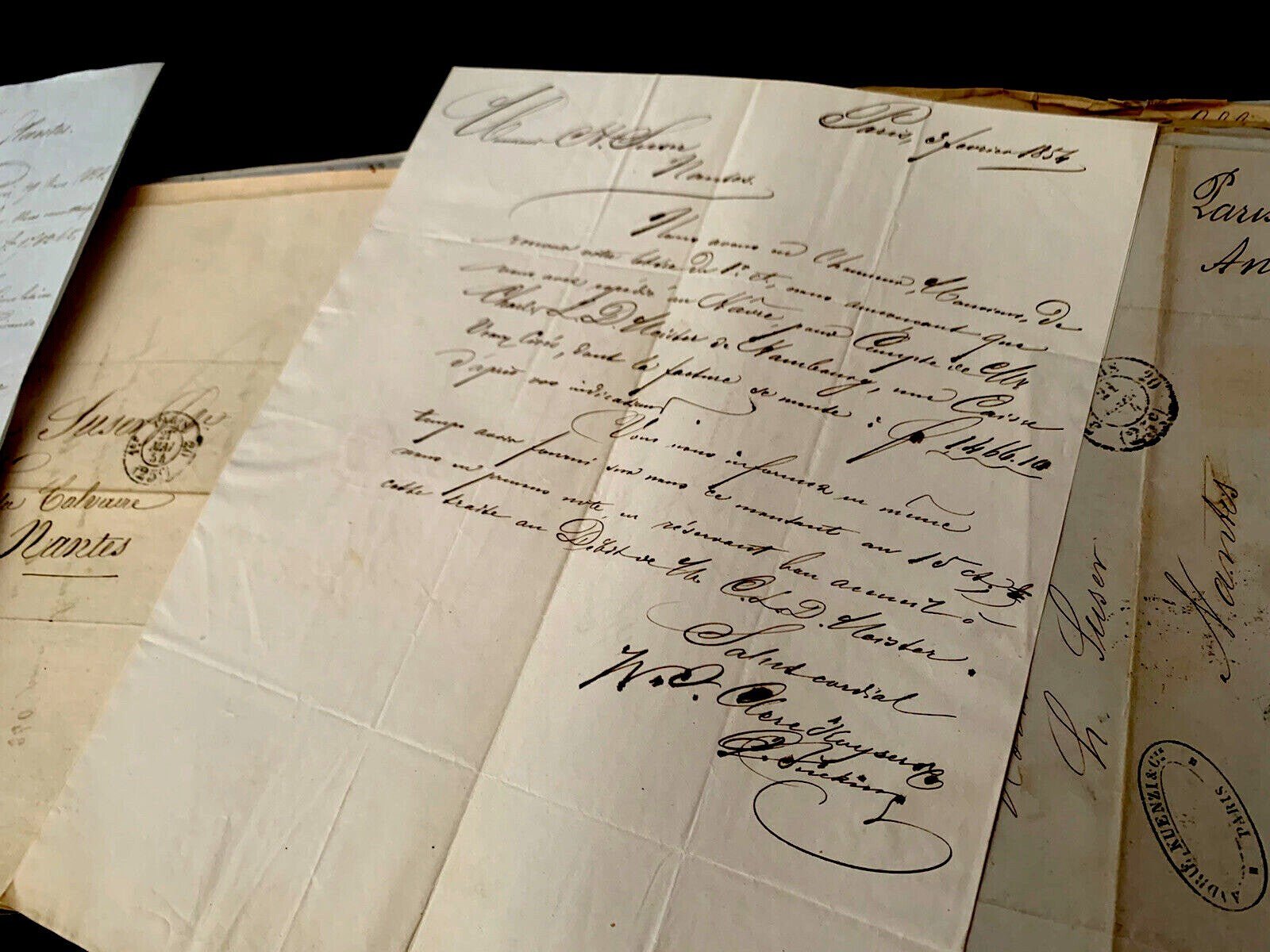 ANTIQUE LETTER 1800s | Books & Magazines > Antiquarian & Collectible | Antique Books & Manuscripts | Antique Books & Manuscripts | Rare Historical Documents Worldwide