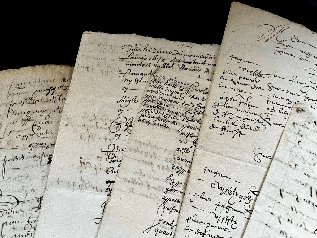 AUTHENTIC AUTOGRAPHED AND WATERMARKED MANUSCRIPT DOCUMENT from 1600s | Antiques > Manuscripts | Antique Books & Manuscripts | Antique Books & Manuscripts | Rare Historical Documents Worldwide