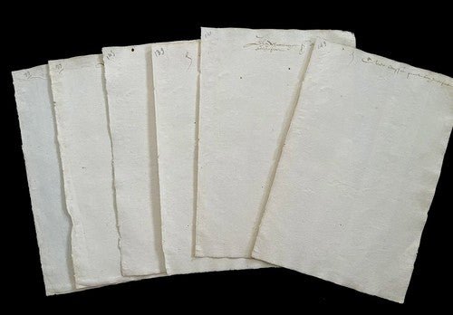 BLANK RESTORATION PAPER 1600s | Books & Magazines > Antiquarian & Collectible | Antique Books & Manuscripts | Antique Books & Manuscripts | Rare Historical Documents Worldwide