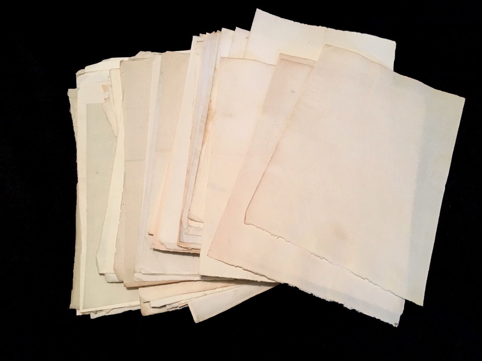 BLANK RESTORATION PAPER 1800s | Antiques > Manuscripts | Antique Books & Manuscripts | Antique Books & Manuscripts | Rare Historical Documents Worldwide