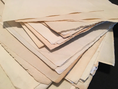BLANK RESTORATION PAPER 1800s | Antiques > Manuscripts | Antique Books & Manuscripts | Antique Books & Manuscripts | Rare Historical Documents Worldwide