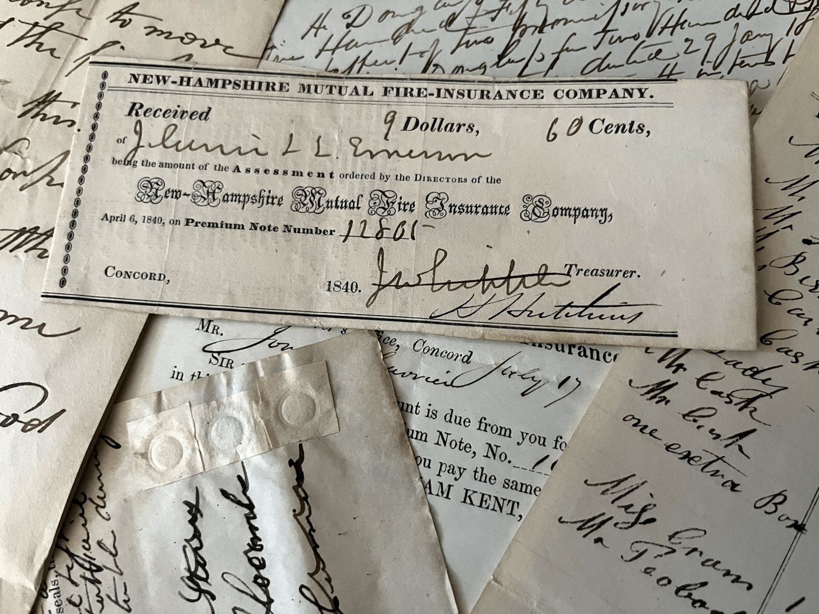 EPHEMERA LOT IN ENGLISH - Collection of Documents, Letters, Papers, Manuscripts | Antiques > Manuscripts | Antique Books & Manuscripts | Antique Books & Manuscripts | Rare Historical Documents Worldwide
