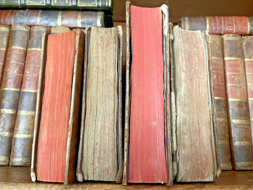 ANTIQUE BOOK IN FRENCH from 1700s -Historical Collectible Text from 18th Century