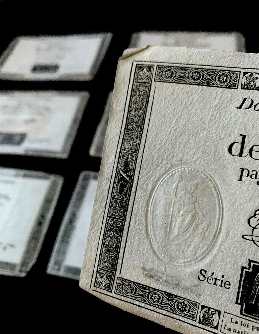 FRENCH REVOLUTION MONEY 1792 | Antiques > Manuscripts | Antique Books & Manuscripts | Antique Books & Manuscripts | Rare Historical Documents Worldwide