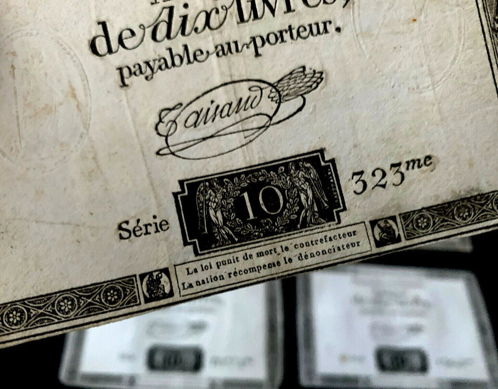 FRENCH REVOLUTION MONEY 1792 | Antiques > Manuscripts | Antique Books & Manuscripts | Antique Books & Manuscripts | Rare Historical Documents Worldwide