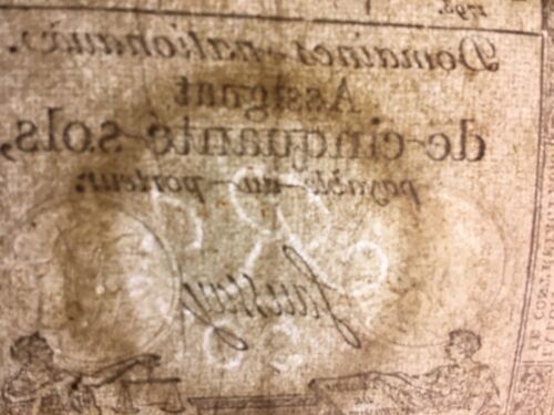 FRENCH REVOLUTION MONEY 1793 | Antiques > Manuscripts | Antique Books & Manuscripts | Antique Books & Manuscripts | Rare Historical Documents Worldwide