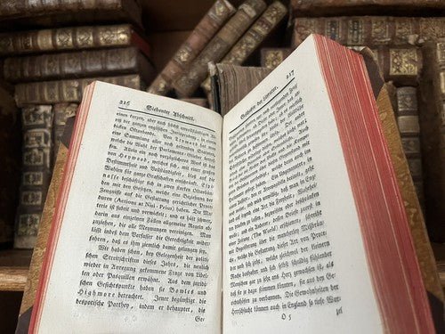 OLD BOOK IN GERMAN from 1700s - Historical Collectible Text from 18th Century | Books & Magazines > Antiquarian & Collectible | Antique Books & Manuscripts | Antique Books & Manuscripts | Rare Historical Documents Worldwide