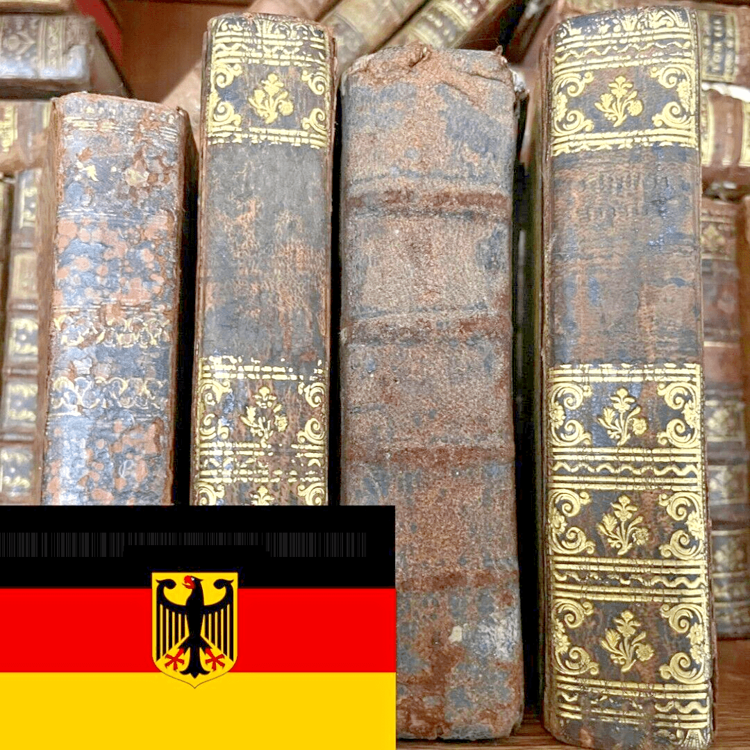 OLD BOOK IN GERMAN from 1700s - Historical Collectible Text from 18th Century | Books & Magazines > Antiquarian & Collectible | Antique Books & Manuscripts | Antique Books & Manuscripts | Rare Historical Documents Worldwide