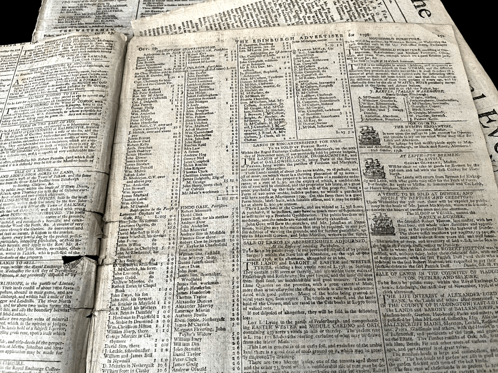 OLD NEWSPAPER FROM 1700s - Stock Prices, Historical Events, Trade, Economy, Wars | Books & Magazines > Antiquarian & Collectible | Antique Books & Manuscripts | Antique Books & Manuscripts | Rare Historical Documents Worldwide