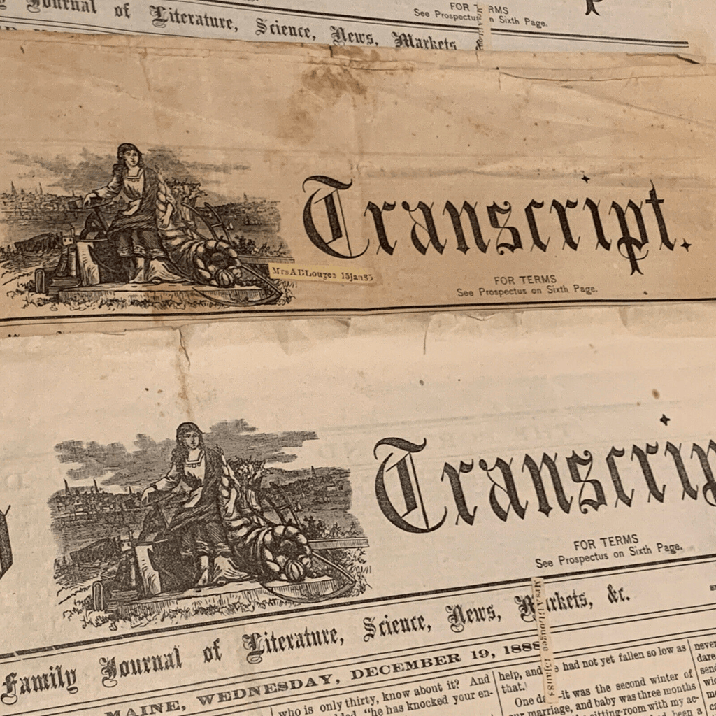 OLD NEWSPAPER FROM 1800s | Books & Magazines > Antiquarian & Collectible | Antique Books & Manuscripts | Antique Books & Manuscripts | Rare Historical Documents Worldwide