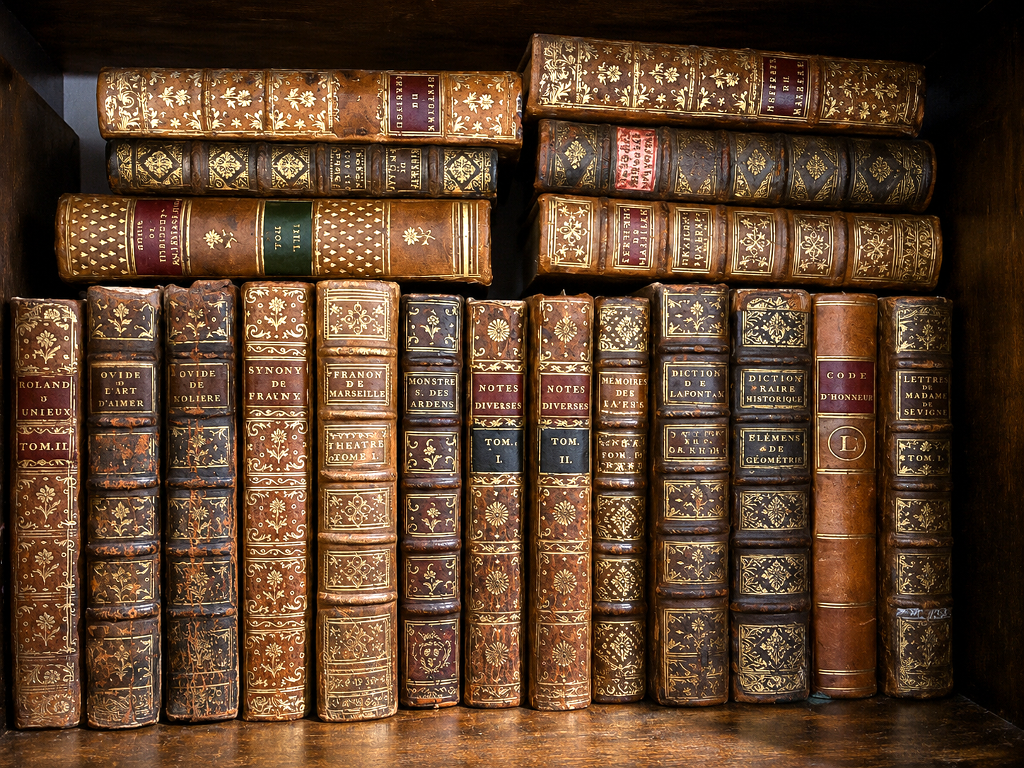 LOT OF XVIIIth CENTURY BOOKS