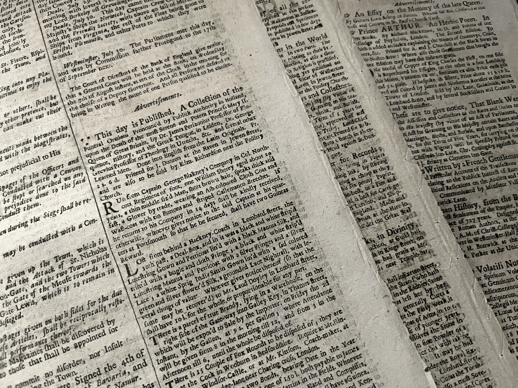 THE OLDEST NEWSPAPER IN THE WORLD - The London Gazette 1600s Editions | Books & Magazines > Antiquarian & Collectible | Antique Books & Manuscripts | Antique Books & Manuscripts | Rare Historical Documents Worldwide