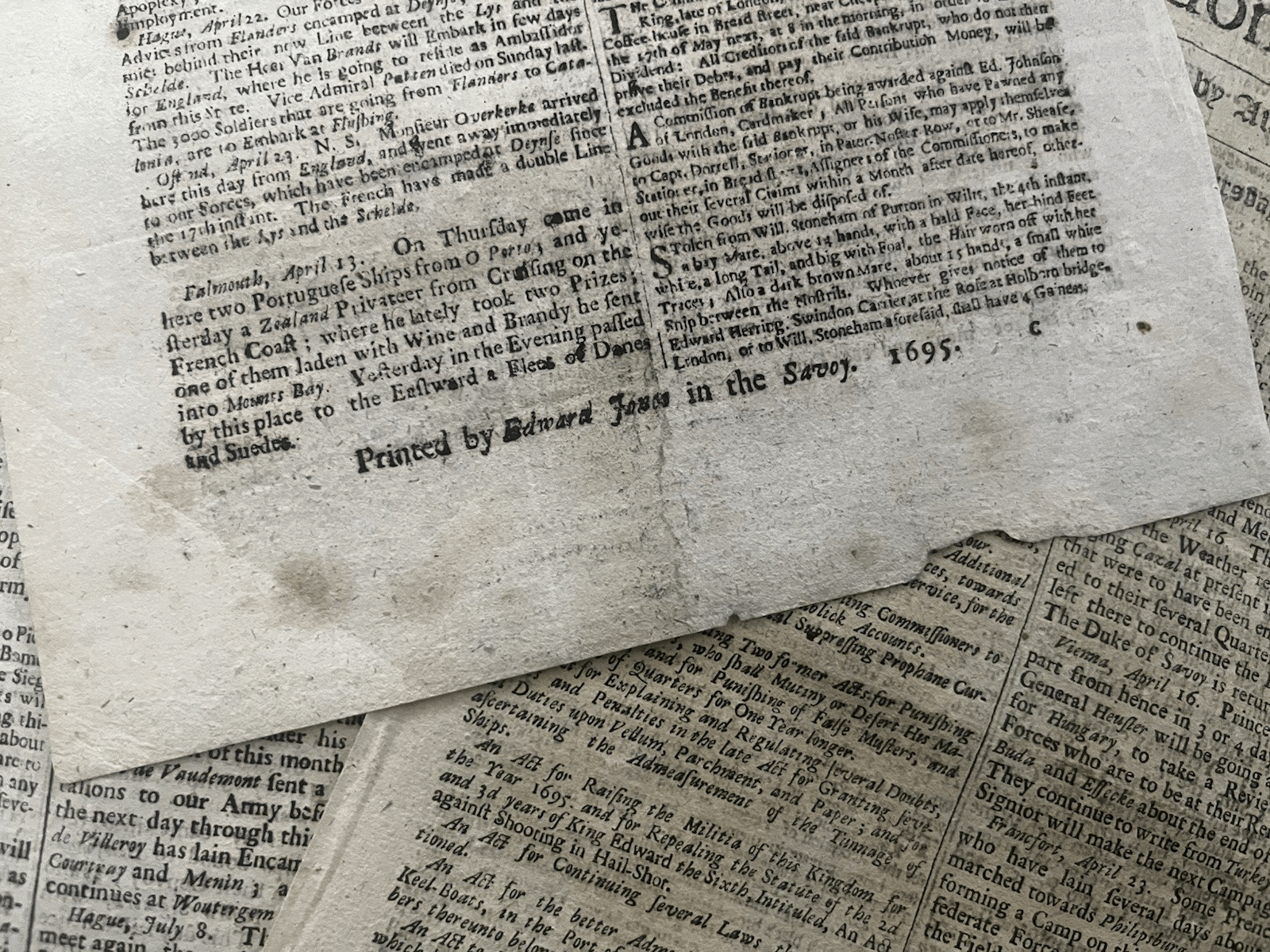 THE OLDEST NEWSPAPER IN THE WORLD - The London Gazette 1600s Editions | Books & Magazines > Antiquarian & Collectible | Antique Books & Manuscripts | Antique Books & Manuscripts | Rare Historical Documents Worldwide